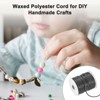 Unique Bargains Waxed Polyester Durable Flexible Beading Cord 1 Roll - 4 of 4