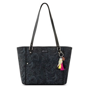 Sakroots Women's Metro Tote Black Spirit Desert Repreve - 1 of 4