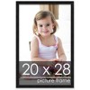 PosterPalooza | Simple Black Picture Frame - UV Acrylic, Foam Board Backing, Hanging Hardware - 2 of 4