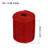 Unique Bargains DIY Wrapping Decoration Soft Burlap Fabric Wired Ribbon - 2 of 4