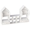 Yinvani  Versatile Children's Bookshelf with House-Shaped Design, Durable Kids Organizer for Playroom or Bedroom, Easy Assembly - 2 of 4