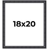 PosterPalooza | Linear Black Picture Frame - UV Acrylic, Foam Board Backing, Hanging Hardware - 2 of 4