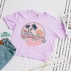 Simply Sage Market Women's Retro Aloha Short Sleeve Relaxed Fit Cropped Tee - 3 of 3