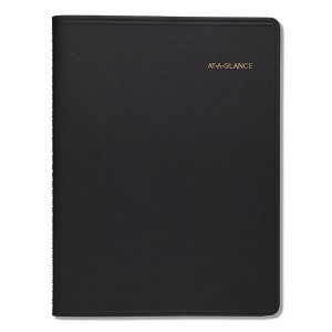 Monthly Planner, 11 x 9, Black Cover, 15-Month: Jan 2025 to Mar 2026 - 1 of 4