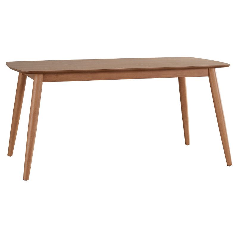 Cortland Danish Modern Dining Table Natural - Inspire Q, 1 of 7