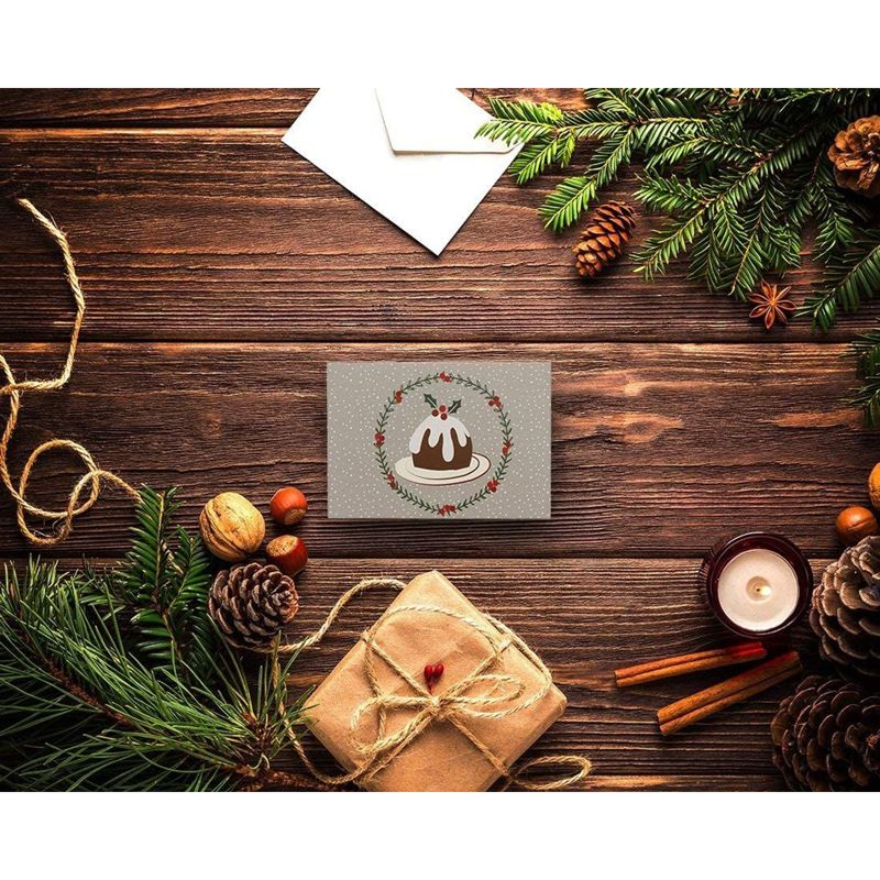 Sustainable Greetings 36-Pack Merry Christmas Greeting Cards and Envelopes, Cute Animals Designs (4 x 6 In), 3 of 7