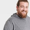 Men's Soft Stretch Hooded Long Sleeve Top - All In Motion™ - 3 of 3