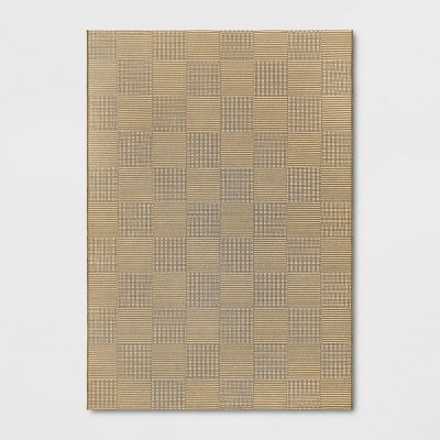 Patterned Grid Outdoor Area Rug - Threshold™ designed with Studio McGee