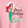 Boys' - Disney - Free And Fearless Graphic Long Sleeve Fleece Sweatshirt - 2 of 4