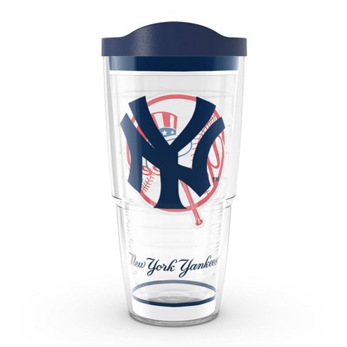 MLB New York Yankees All Over 24 oz Tumbler with lid 