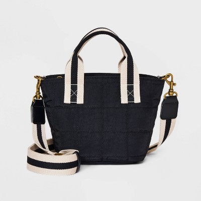 Black Structured Handbag : Target