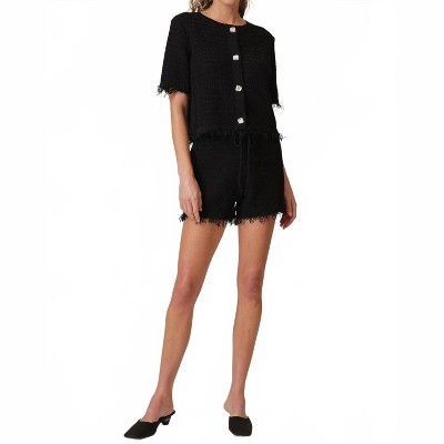 Women's Sancia Button Down Top - line and dot