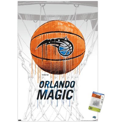 Trends International NBA Orlando Magic - Drip Basketball 21 Unframed Wall Poster Prints