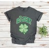 Simply Sage Market Women's So Lucky Cheetah Shamrock Short Sleeve Garment Dyed Tee - 3 of 4