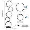 46.06 in. Black Mattle Standard Floor Lamp - 4 of 4
