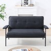 NicBex Modern Loveseat Sofa Small Couch with Sturdy Metal Frame,Corduroy Lounge Sofa Chair for Living Room,Apartment - 3 of 4