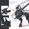 Infurnic Bicycles, 27.5 Inch Mountain Bike for Women and Men, 21 Speed Mountain Bike, Gray, 68.8"*26.37"*39.37" - 4 of 4