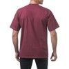 6 Pack Pro Club Men's Heavyweight Short Sleeve Tee T-Shirt - 3 of 4