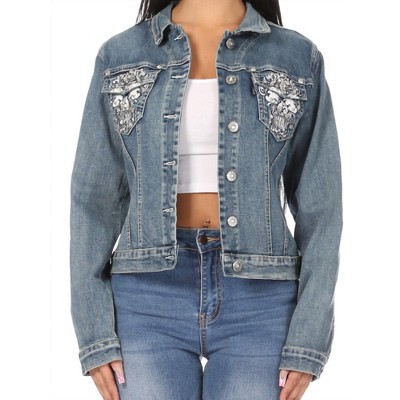 Women's Super Cool Denim Jacket - Bus Stop