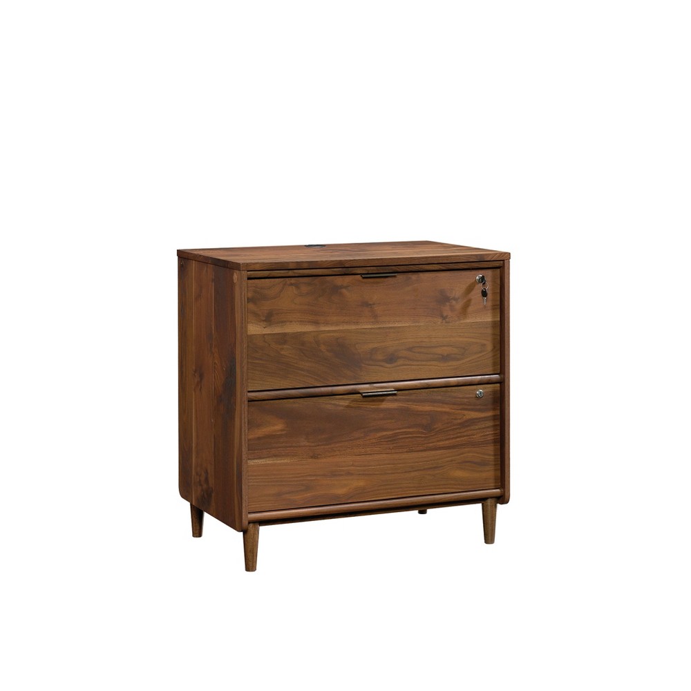 2 Drawers Clifford Place Lateral File Cabinet Grand Walnut - Sauder