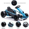 Acekool Kids Electric Go Kart, Racing Style, Two Speeds, Dual Motor, Impact-Resistant Frame, Drifting Fun, Music, Outdoor Ride-On Car - 4 of 4