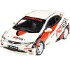 2007 Honda Civic Type R FN2 White "Race Livery" 1/64 Diecast Model Car by Paragon Models - 3 of 4
