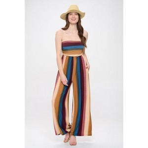 WEST K Women's Kara Strapless Knit Jumpsuit - 1 of 4