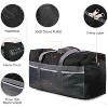 MaseiKar Foldable Travel Bag, 96L Large Sports Duffel, Lightweight Waterproof Tote Bag for Gym, Travel, Weekend Getaways, and Outdoor Activities - 4 of 4