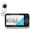 HelloBaby 5" Video Baby Monitor (HB50) - White - 2 of 4