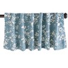 Floral Damask Rod-Pocket Homespun Insulated Curtain Valance, 42"W x 14"L - image 2 of 2