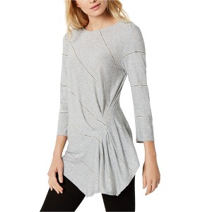 Vince Camuto Womens Handkerchief Hem Pullover Blouse - 1 of 1