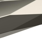 polished nickel/black bronze