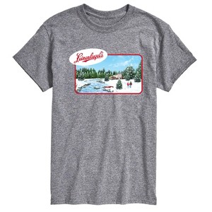 Men's - Leinenkugal - Vanilla Porter Outdoor Winter Landscape Short Sleeve Graphic T-Shirt - 1 of 4