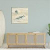 Stupell Industries Oceanside Sandpipers Beach Birds Canvas Wall Art - 2 of 4