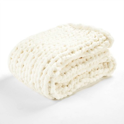 Tesco chunky knit throw new arrivals