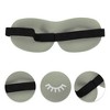 Unique Bargains Eyelash Pattern 3D Eye Mask 1 Pc - 3 of 4