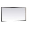 Elegant Lighting Pier 20x40 inch LED Mirror with Adjustable Color Temperature 3000K/4200K/6400K in Black - image 4 of 4