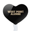US Military Academy Alumni Heart Love Cupcake Picks Toppers Decoration Set of 6 - 2 of 4