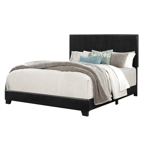 Full Archer Faux Leather Bed Frame, Faux Leather Bed Frame