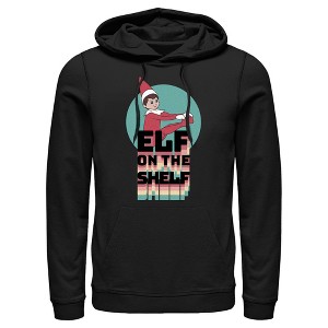 Men's The Elf on the Shelf Rainbow Logo Pull Over Hoodie - 1 of 4