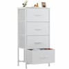 ALEXOUN Drawers Dresser for Bedroom,Storage Drawer Unit with Fabric Bins,Sturdy Metal Frame,Wood Tabletop for Guest Room,Entryway - 2 of 4