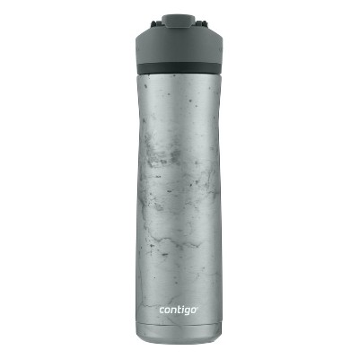 Contigo 24oz Cortland Chill Stainless Steel Water Bottle Polished Concrete