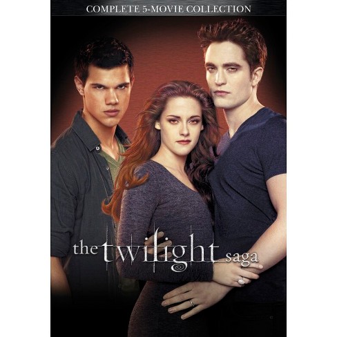 The Twilight Saga 5 Movie Collection dvd Target