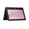 HP Fortis x360 G5 11.6" HD IPS 2-in-1 Touchscreen Chromebook,Intel Pentium N200 3.2GHz, 8GB DDR5 RAM, 64GB eMMC, Chrome OS, Jet Black (9R3A1UT) - 3 of 4