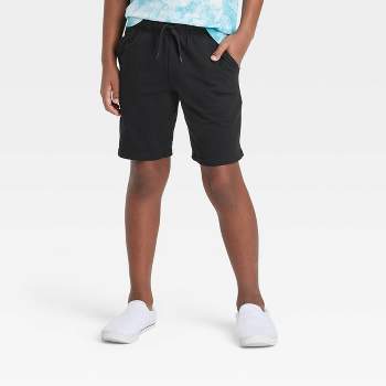 Boys' Ripstop Pull-on 'at The Knee' Cargo Shorts - Cat & Jack™ Black Xs :  Target