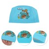 Unique Bargains Kid's Knitted PU Cartoon Crocodile Swim Cap 1 Pc - 3 of 4