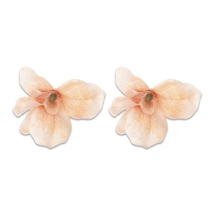 Unique Bargains Women's Elegant Flower Hair Clip 2 Pcs - 1 of 4