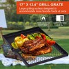 Karl Home Folding Swivel Campfire Grill Portable Cooking Grate Over Fire Pit - 3 of 4