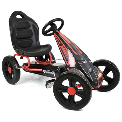 Typhoon Pedal Go Kart with hot The ape-Hanger Handle Bars, Real Rubber Tires with 15