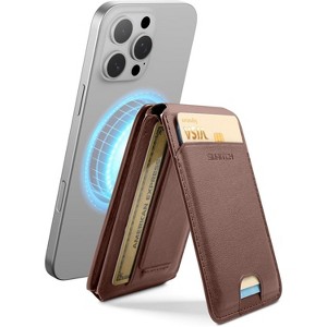 SURITCH for MagSafe Wallet with Stand, NFC-Supported Card Holder with RFID Blocking, Tri-fold Magnetic Wallet for iPhone 16/15/14/13/12 Series - 1 of 1